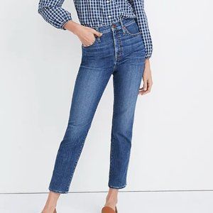 MADEWELL Stovepipe Antoine Ankle Jeans, 26/27